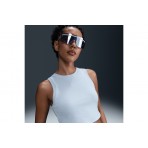 Nike Sportswear Chill Knit Γυναικείο Αμάνικο Crop Top Σιέλ
