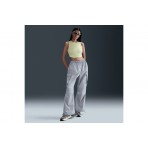 Nike Sportswear Chill Knit Γυναικείο Αμάνικο Crop Top Λαχανί