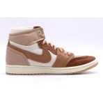 Jordan Air 1 Method of Make High Sneakers Καφέ, Μπεζ, Εκρού