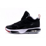 Jordan Stay Loyal 3 Black Varsity Red Παπούτσια Μαύρα, Λευκά