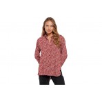 Funky Buddha Γυναικείο Πουκάμισο Με Τύπωμα (FBL006-116-05-RED)