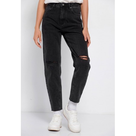 Funky Buddha Γυναικείο Τζην Παντελόνι Moms Fit 