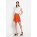 Funky Buddha Γυναικείο Πουκάμισο (FBL007-100-05-OFF-WHITE)