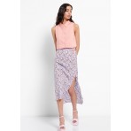 Funky Buddha Γυναικείο Πουκάμισο (FBL007-101-05-APRICOT)