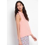 Funky Buddha Γυναικείο Πουκάμισο (FBL007-101-05-APRICOT)