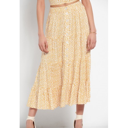 Funky Buddha Γυναικεία Φούστα Midi-Maxi 