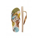 Funky Buddha Γυναικείες Σαγιονάρες (FBL007-115-08-OLIVE-OIL)