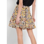Funky Buddha Γυναικεία Μίνι Φούστα (FBL007-121-14-MULTI)