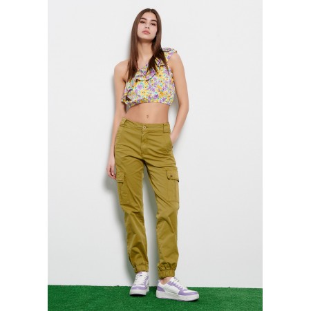 Funky Buddha Γυναικείο Παντελόνι Cargo 
