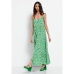 Funky Buddha Φόρεμα Maxi (FBL007-135-13-APPLE-MINT)