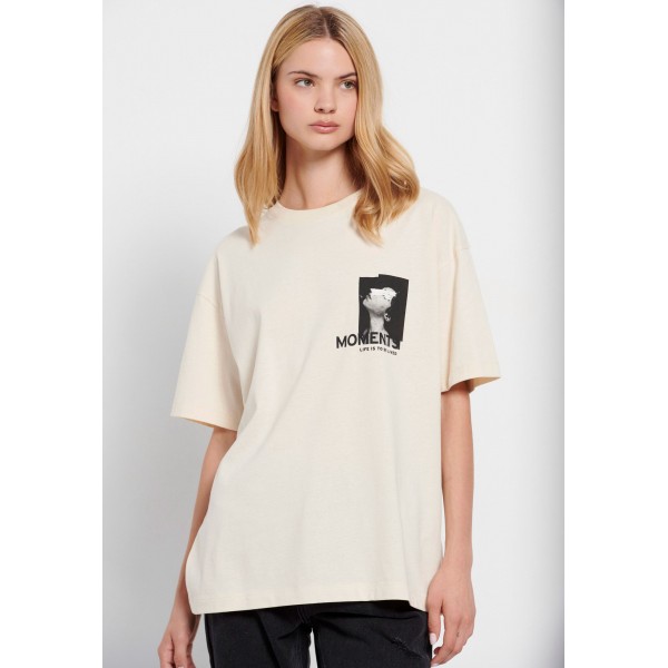 Funky Buddha T-Shirt Γυναικείο (FBL008-106-04-SUGAR)