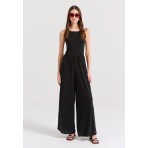 Funky Buddha Ολόσωμη Φόρμα Γυναικεία (FBL009-101-12-BLACK)