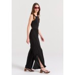 Funky Buddha Ολόσωμη Φόρμα Γυναικεία (FBL009-101-12-BLACK)