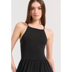 Funky Buddha Ολόσωμη Φόρμα Γυναικεία (FBL009-101-12-BLACK)