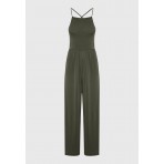 Funky Buddha Ολόσωμη Φόρμα Γυναικεία (FBL009-101-12-OLIVE-BRANCH)