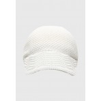 Funky Buddha Γυναικείο Διχτυωτό Καπέλο Λευκό