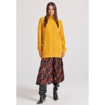 Funky Buddha Φούστα Μidi Γυναικεία (FBL010-101-14-MULTI)