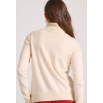 Funky Buddha Γυναικείο Πλεκτό Ζιβάγκο Εκρού