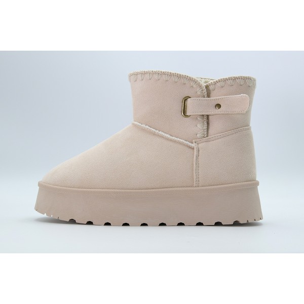 Funky Buddha Γυναικεία Μποτάκια (FBL010-110-08-CHALK)