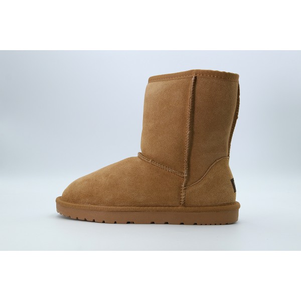 Funky Buddha Γυναικεία Μποτάκια (FBL010-112-08-CHESTNUT)