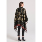 Funky Buddha Γυναικεία Κάπα Μαύρη