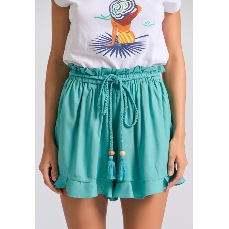 Funky Buddha Loose Fit Σορτς Casual Γυναικείο 