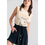 Funky Buddha Γυναικείο Σορτς Μαύρο