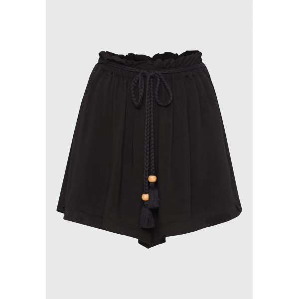 Funky Buddha Loose Fit Σορτς Casual Γυναικείο (FBL011-100-03-BLACK)