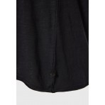 Funky Buddha The Essentials Γυναικείο Κοντομάνικο T-Shirt Μαύρο