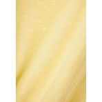 Funky Buddha The Essentials Γυναικείο Κοντομάνικο T-Shirt Λεμονί