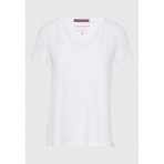 Funky Buddha The Essentials Γυναικείο Κοντομάνικο T-Shirt Λευκό