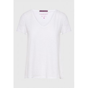 Funky Buddha The Essentials V-Neck T-Shirt Γυναικείο (FBL011-100-04-WHITE)