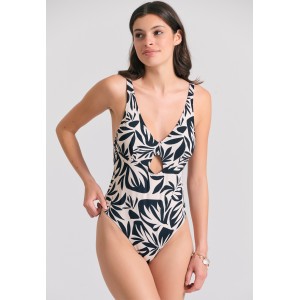 Funky Buddha Μαγιό Ολόσωμο Γυναικείο (FBL011-100-16-BLACK)