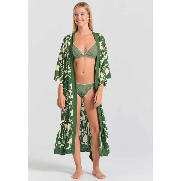 Funky Buddha Κιμονό Γυναικείο (FBL011-101-10-KHAKI)