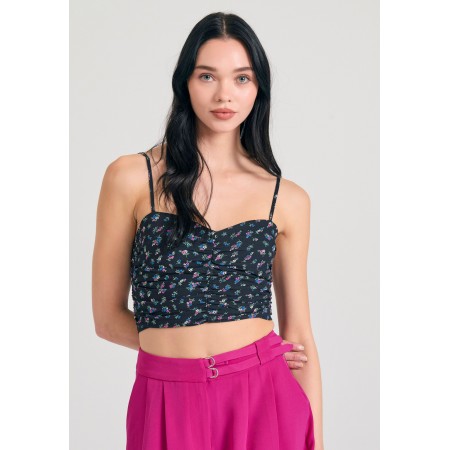Funky Buddha Crop Top Αμάνικο Γυναικείο 