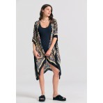 Funky Buddha Ethnic Look Κιμονό Γυναικείο (FBL011-102-10-BLACK)