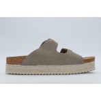 Funky Buddha Suede Σανδάλια (FBL011-104-08-BEIGE)