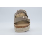 Funky Buddha Suede Σανδάλια (FBL011-104-08-BEIGE)