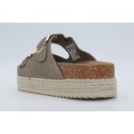Funky Buddha Suede Σανδάλια (FBL011-104-08-BEIGE)