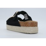 Funky Buddha Suede Σανδάλια (FBL011-104-08-BLACK)