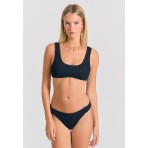 Funky Buddha Γυναικείο Μαγιό Bikini Top Μαύρο