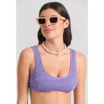 Funky Buddha Μαγιό Bikini Top Γυναικείο (FBL011-104-16T-DAHLIA-PURPLE)