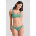 Funky Buddha Γυναικείο Μαγιό Bikini Top Μέντα