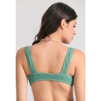 Funky Buddha Γυναικείο Μαγιό Bikini Top Μέντα