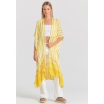 Funky Buddha Ethnic Look Κιμονό Γυναικείο (FBL011-106-10-PINEAPPLE)