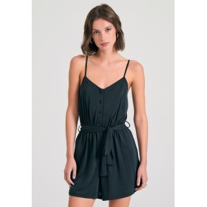 Funky Buddha Ολόσωμο Σορτς Γυναικείο (FBL011-106-12-BLACK)