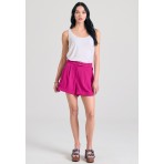 Funky Buddha Μπλούζα Αμάνικη Γυναικεία (FBL011-107-04-WHITE)