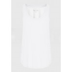 Funky Buddha Μπλούζα Αμάνικη Γυναικεία (FBL011-107-04-WHITE)