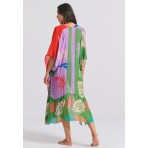 Funky Buddha Exotic Κιμονό Γυναικείο (FBL011-107-10-MULTI)