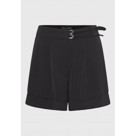 Funky Buddha Γυναικείο Casual Σορτς Μαύρο